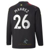 Officiële Voetbalshirt Manchester City Mahrez 26 Uit 2022-23 Lange Mouw - Heren